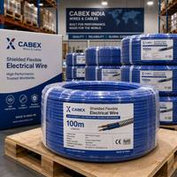 Cable Multifilar Blindado RVVP de 2, 3, 4, 5, 6, 7, 8, 10, 12, 14, 16, 18, 20, 24 Núcleos, 0.75mm2, 1.5mm2, Conductor de Cobre Puro