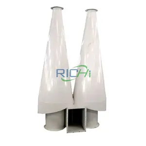 Equipo de Control de polvo RICHI, máquina de recolección de polvo por pulsos, ciclón, ventilador, bloqueo de aire