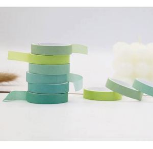 Students Hand Account Self-Adhesive Rainbow Candy-Colored Tape 6 <b>Rolls</b>/<b>Box</b> for Decoration DIY Diary Office School Stationery - Product Image 6