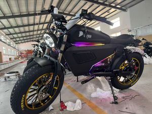 Bicicleta Eléctrica SK de China a Bajo Precio, Motor Trasero de 1500W/3000W, Batería de Iones de Litio de 50Ah, Cuadro de Aleación de Aluminio - Product Image 2