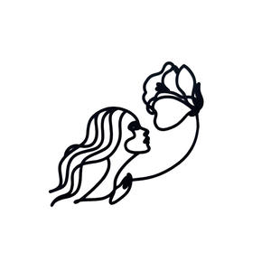 Decorazione Astratta in Acrilico con Linee Femminili per San Valentino, Compleanno, Matrimonio, Set Decorativo per Torte - Product Image 2