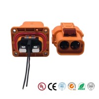 Connecteur et prise étanches Ampheno HVIL 2 broches 3,6 mm 50A 150A 250A pour véhicules électriques