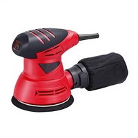 Lijadora Orbital Portátil, Ligera, de 240w, 125mm, 5 Pulgadas, Mini Lijadora Orbital Aleatoria Eléctrica para Trabajos en Madera