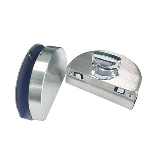 1つの親指ガラスドアロックハードウェアキーレスデザインドア & 窓アクセサリー - Product Image 5