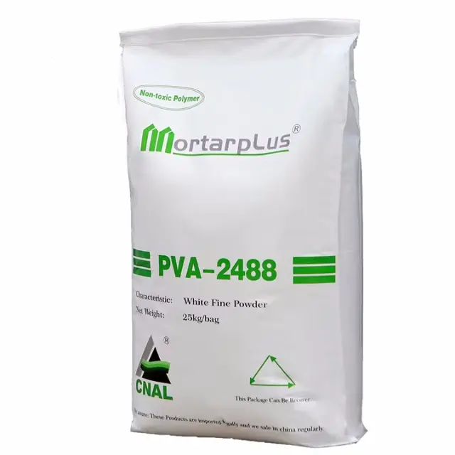 Construction addtive PVA white dry glue powder Adhesive Dispersant Polyvinyl Alcohol PVA 2488 1799 for Wall putty