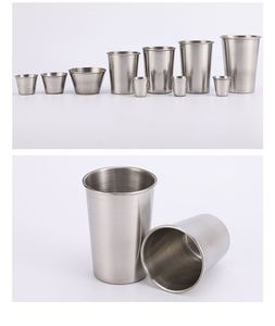Reusable Stainless Steel Beer <b>Custom</b> Logo Coffee Mug Outdoor Single Wall Water Juice Cold Drink <b>Cup</b> - Product Image 6