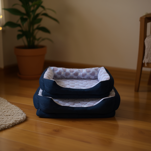 Cuccia per cani Yommy, cuscino morbido, taglie S, M, L, base antiscivolo. - Product Image 2