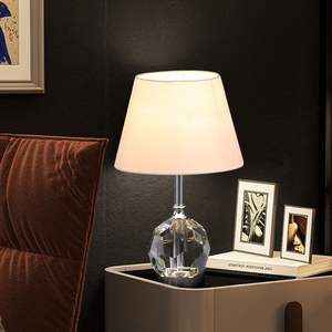 Modern European Style Crystal <b>Table</b> Lamp Stylized Soccer Decorative <b>Lighting</b> for Bedroom Living Room Cozy Hotel-Stylish Creative - Product Image 4