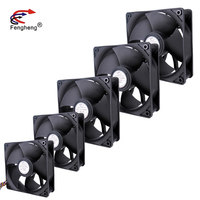 DC 12V 24V 48V Ventilateur de refroidissement industriel sans brosse 120x120x38mm 5 pouces Axial Cooler Fan120mm