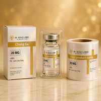 Étiquettes personnalisées VS-364 pour flacons de 3 ml, 5 ml, 10 ml, 30 ml, adhésives, en PP, résistantes à l'huile et à l'eau, pour cosmétiques