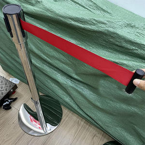 เสาสแตนชั่นควบคุมฝูงชนแบบยืดหดได้ทำจาก201สแตนเลส - Product Image 6