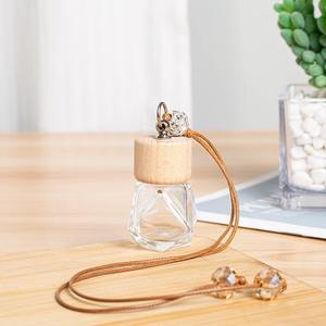 8ml Empty <strong>Refillable</strong> Clear Aromatherapy Fragrance Glass Hanging <strong>Car</strong> Air Freshener <strong>Diffuser</strong> Bottles - Product Image 6