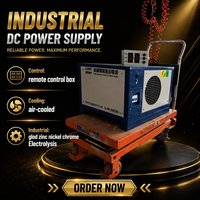 Redresseur de courant continu à refroidissement par air IGBT Haney 30V 1000A pour électrolyse, alimentation pour machine de placage à l'or