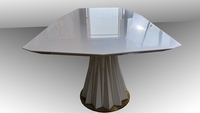Table à manger de style marbre et simple, de bonne qualité, moderne et rustique