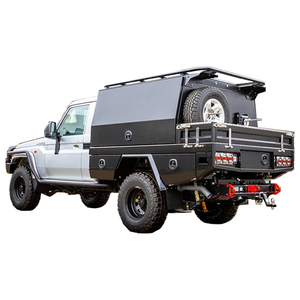 Caja de herramientas de <span class=keywords><strong>aluminio</strong></span> para camping con toldo y plataforma para Ute - Product Image 4
