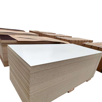 Penjualan Laris Putih/Woodgrain Melamin Papan Partikel atau Papan Partikel 12Mm 15mm16mm 18Mm 25Mm