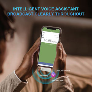 Anpassbare neue Stile Atem tester BT 5.0 Handy APP Speicher daten OTG Powered Portable Alcohol Tester - Product Image 5