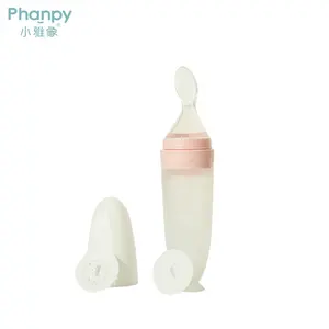 <span class=keywords><strong>Sempre</strong></span> In Magazzino Cucchiaio di Bambino Del Silicone Bottiglia Per I Bambini - Product Image 1