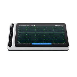 Lepu Verschillende Netwerk Oplossingen Tablet Ontwerp Kleur Touch Screen Elektrocardiograaf Draagbare Ecg Machine 12 Lood 3 Kanaals Ecg