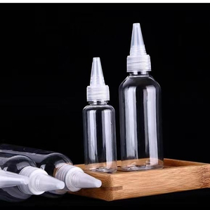 HDPE <b>Plastic</b> Squeeze Bottle with Rotating Tip Cap Silk Screen Printing LK02 Model for Oil Sauce Cosmetics Shampoo <b>Storage</b> - Product Image 2