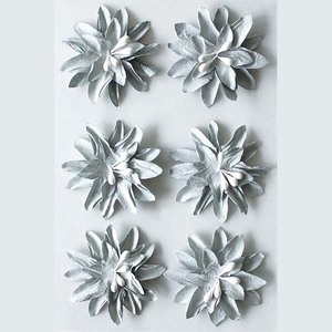 28814 6 pièces coloré bricolage artisanat <span class=keywords><strong>Mini</strong></span> papier fleur autocollants pour mariage maison murs décoration scrapbooking - Product Image 3