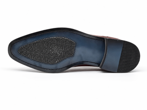 Chaussures habillées brogues à bout capuchonné pour hommes en cuir véritable, style britannique, à lacets, pour affaires, mariage, formelles, bureau, carrière, cadres, vente en gros - Product Image 5