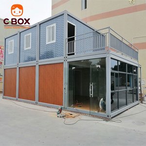 Cbox - Oficina Modular Prefabricada Moderna de 2 Pisos, Restaurante, Tienda, Casa de Campo, Bar, Cafetería, Balcón, Casa Contenedor Desmontable - Product Image 1