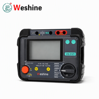 Testeur de résistance d'isolement numérique haute tension Weshine VS-3121 5kV, courant de court-circuit 5mA, mégohmmètre portable
