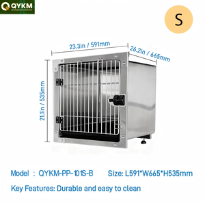 En stock, prêt à être expédié, ensemble de cages multiples, livraison rapide pour les besoins urgents des animaleries, des cliniques vétérinaires - Product Image 4