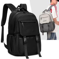 Nouveau modèle de sac à dos scolaire léger pour garçons et filles, grande capacité, protection du dos, adapté aux déplacements professionnels