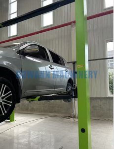 Elevador de autos de 2 postes, elevador hidráulico de 4000 kg para taller de reparación de automóviles, plataforma elevadora de autos de dos postes, hidráulica, de cuatro cilindros - Product Image 2