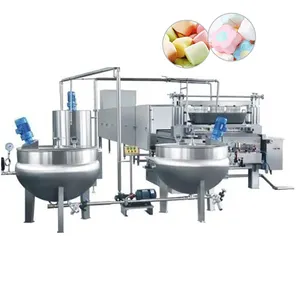 Máquina de produção automática marshmallow OC-MH600, máquina para fazer doces em algodão/máquina de extrusora marshmallow