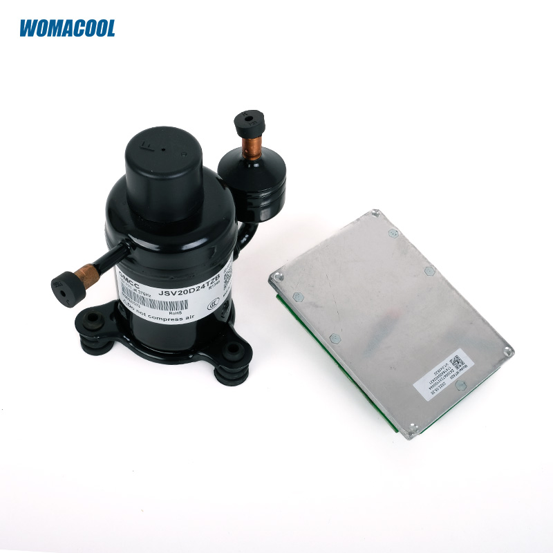 ソーラーマイクロミニロータリー冷凍コンプレッサーGMCC JSV20D24TZB