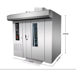 Horno Rotatorio Alemán Eficiente para Panadería, Alta Productividad, Gran Capacidad, Máquina para Pan Usada Jy-100c - Product Image 1