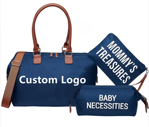 Bolsa de Maternidad Impermeable de Nailon Grande para <span class=keywords><strong>Hospital</strong></span>, Bolsa de Viaje para Pañales de Bebé, Bolsa de Cuidado del Bebé para Mamá - Product Image 1