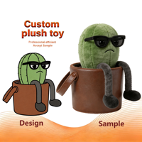 Peluche personnalisée Créez votre Respectueux de la peau Promotion de Noël mignonne Citrouille jouets en peluche personnalisés
