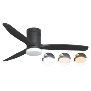 Hot Verkoop Mini 42 Inch Nordic Plafond Ventilator Met Led Licht Voor Woonkamer