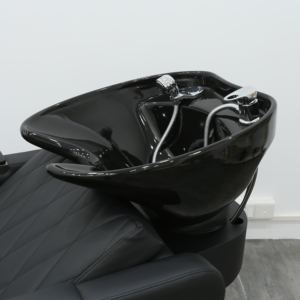 Silla de champú eléctrica de lujo moderna con diseño de alta calidad y reposapiés Silla de afeitar de lavabo de cerámica de clase alta - Product Image 5