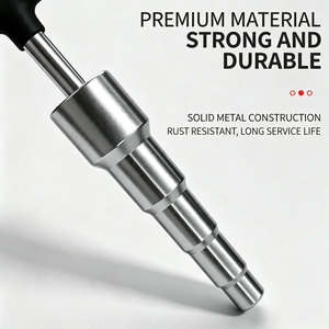 Expansor manual de tubos de 12-50 mm, abocardador de tuberías, ensanchador de metal para tubos de PVC, PPR, aluminio, plástico, herramientas manuales de reparación y redondeado. - Product Image 2