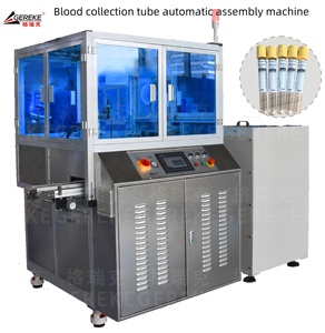 Attrezzatura medica-macchina automatica di montaggio e riempimento del tubo di raccolta del sangue - Product Image 2