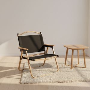 Chaise de pique-nique pliable moderne en tissu Oxford, légère, durable et imperméable avec coussin, idéale pour le camping, la cour et la villa (vente en gros) - Product Image 1