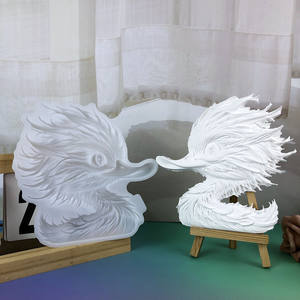 Handmade Resin <b>Silicone</b> Casting Mold DIY Ins Style Decorative Ornaments and Cake <b>Tools</b> for Resin Making plaster mold - Product Image 4