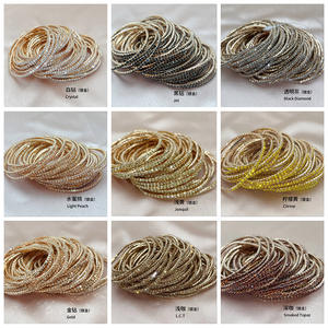 Chaîne à griffes de 2mm Rhinobason à une rangée de diamants brillants pour 10 pièces par sac - Product Image 2