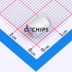 Condensador Sólido PCR1CEN221MF08CC33WP, Componente de Orificio Pasante (THT), D6.3xL8mm 220uF 20% 16V Polímero - Product Image 1