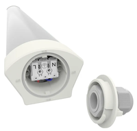 Lampu Batten LED Triproof Standar 4FT 36W dengan Sensor, Peringkat Tahan Air IP66, Garansi 3 Tahun, Daya Tahan 50000 Jam