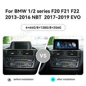 Mookaka 8.8 Inch Đài Phát Thanh Xe Hơi Android 13 Cho BMW 1/2 Loạt 2013 2016 Máy Nghe Nhạc DVD Stereo Carplay Navigation Đầu Đơn Vị Băng Ghi Âm - Product Image 2