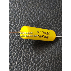 Condensateur axial à film 100Vdc 1.0uF pour utilisation audio haute fidélité - Product Image 5
