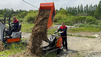 ANTSPOWER 2026 Schnelle Lieferung 600KG Diesel Hydraulischer Sensitiver Kraftbetriebener Minidumper – Heiß begehrter günstiger chinesischer Mini-Dumper