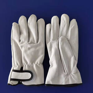 Guantes de mano de cuero partido para trabajo de construcción, cuero de vaca, precio barato - Product Image 6