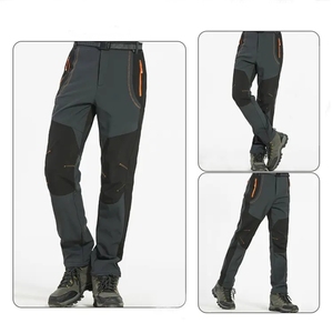 Pantalons de randonnée décontractés longs et résistants à l'eau, pantalons de camping en plein air, OEM de haute qualité, respirants, softshell avec stretch - Product Image 2
